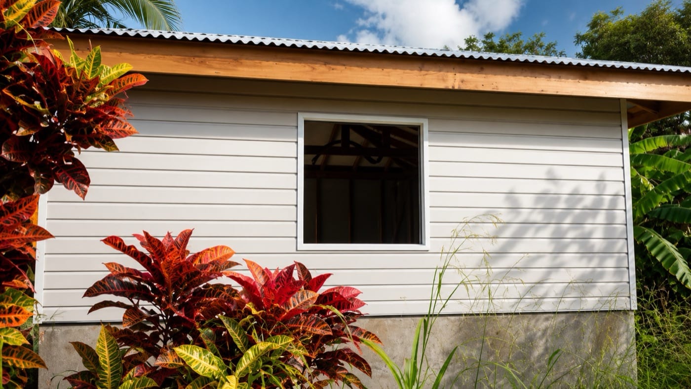 Bardages alu en aluminium sur mesure en Martinique