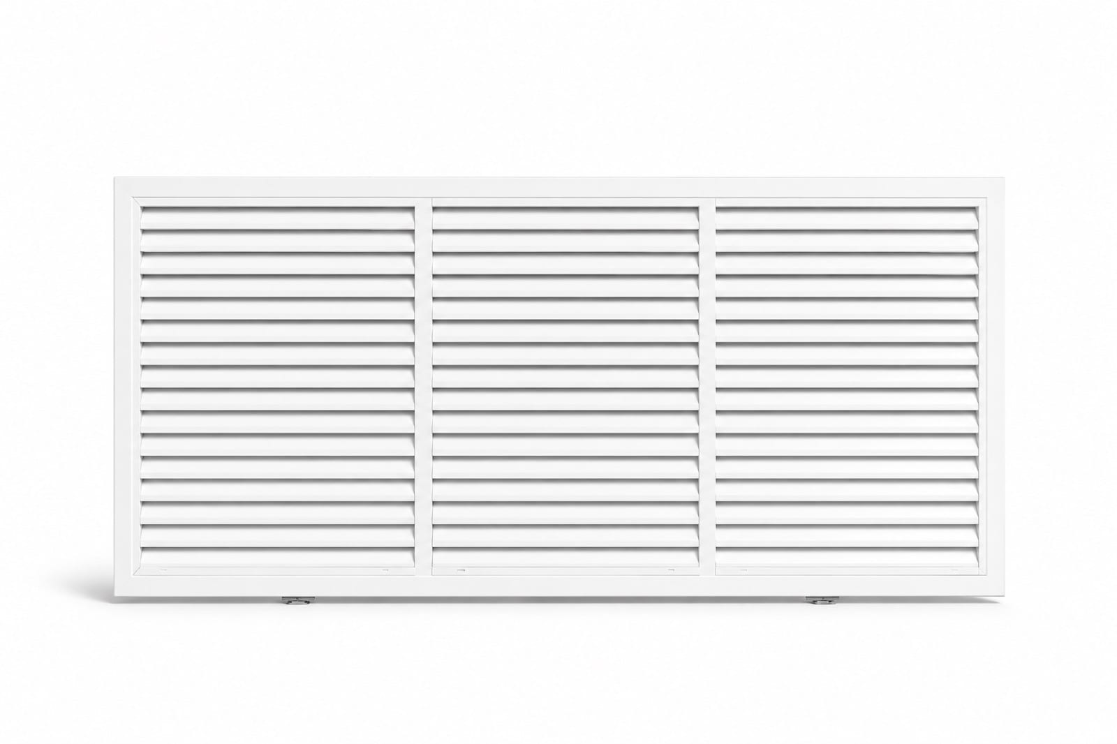 Portail coulissant brise vue en aluminium sur mesure en Martinique