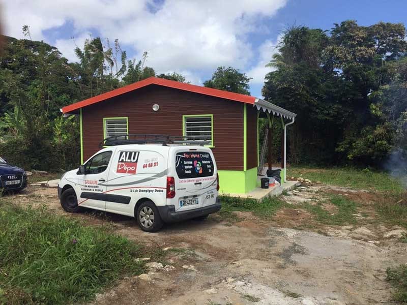 Bungalow sur mesure réalisé par FOR HOME DESIGN en Martinique