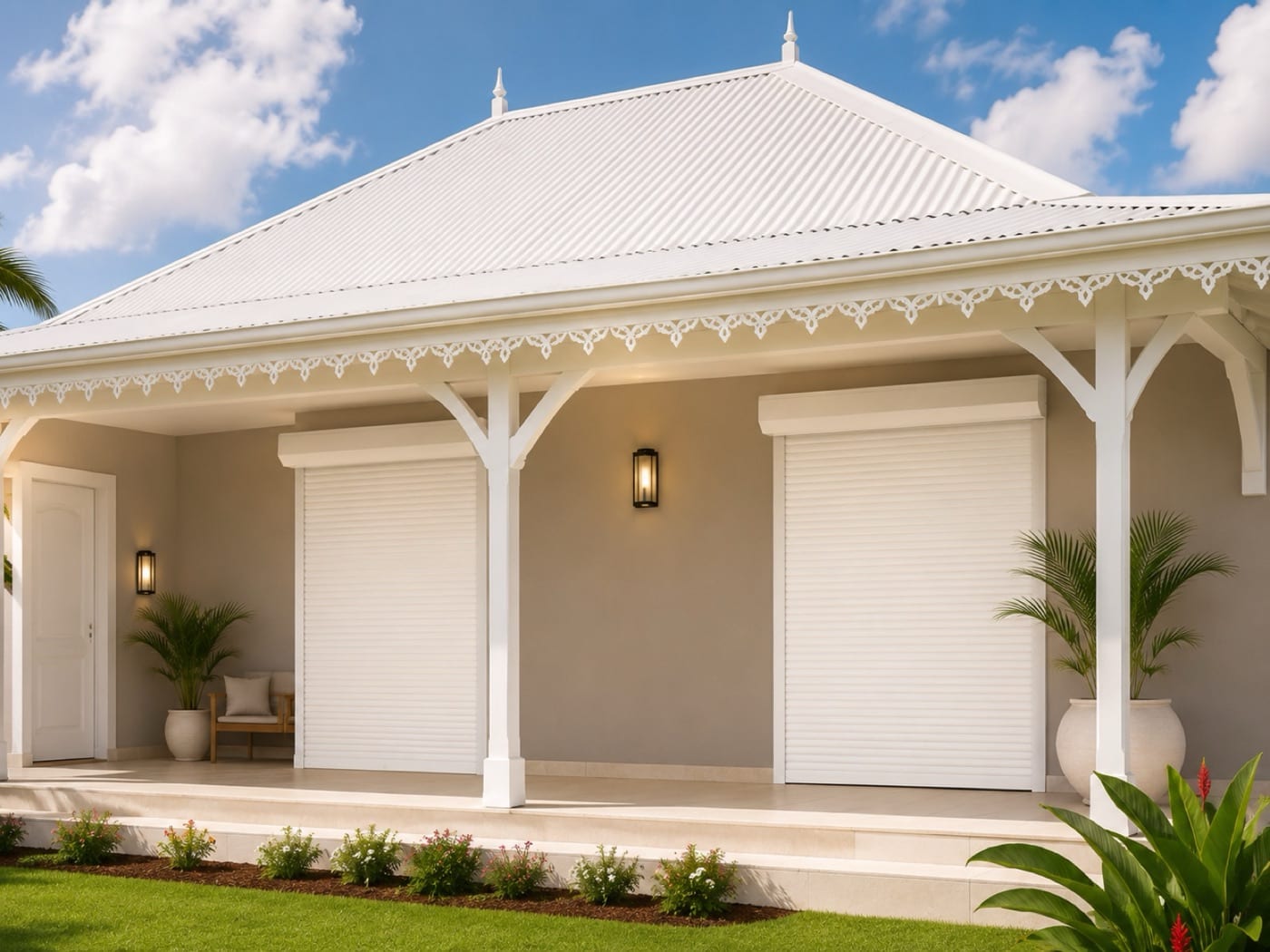 Volets aluminium pour le confort au quotidien en Martinique